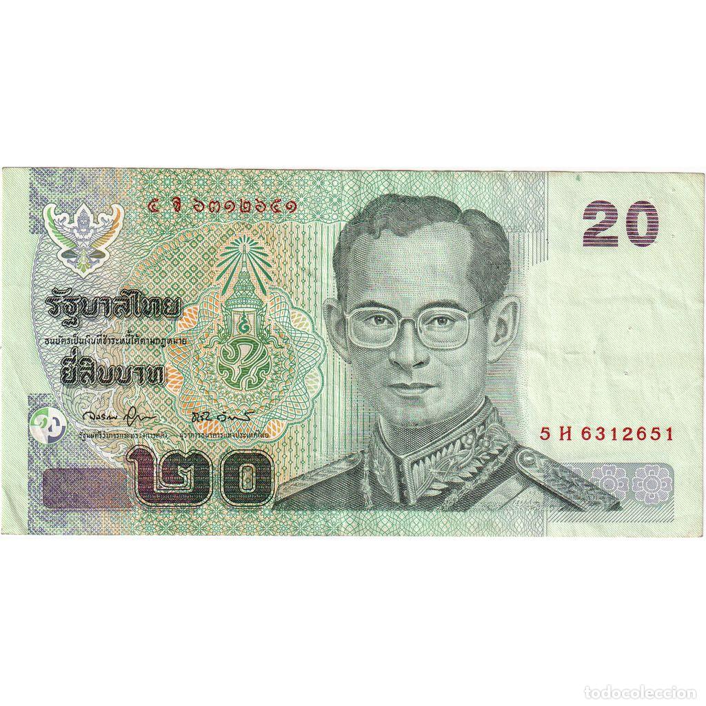 Billetes extranjeros: [#636735] Tailandia, 20 Baht, MBC - Foto 1