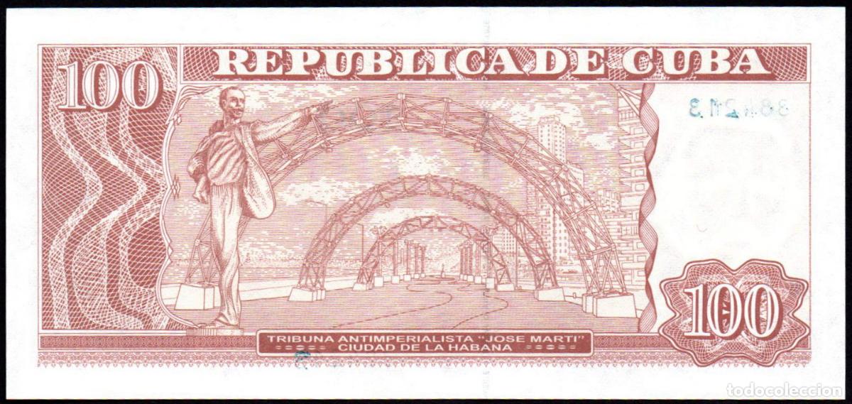 Billetes extranjeros: CUBA - 100 PESOS 2023 - S/C - Foto 2