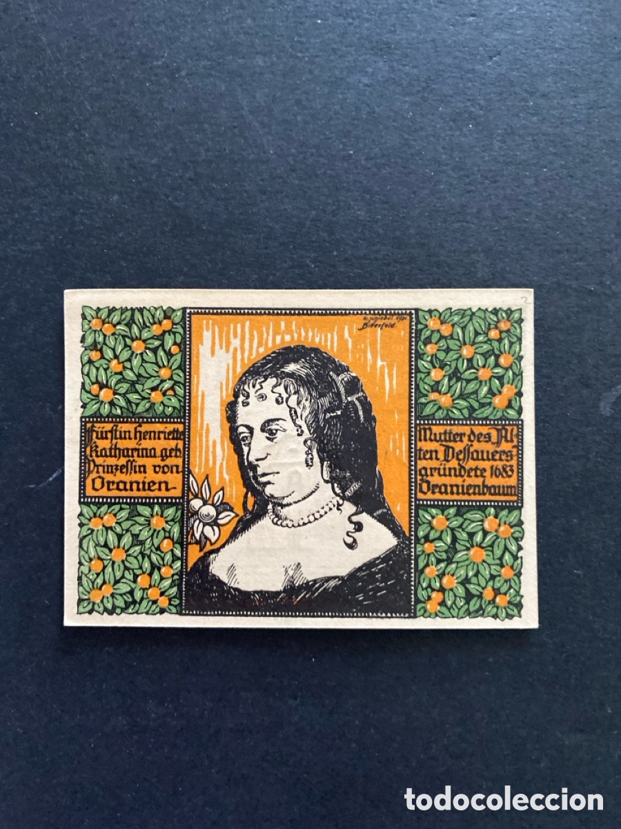 Billetes extranjeros: Billete de Alemania 50 pfennig - Foto 1
