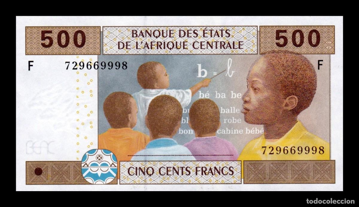 Billetes extranjeros: Estados de &Aacute;frica Central Guinea Ecuatorial 500 Francos 2002 (2015) Pick 506Fc Sc Unc