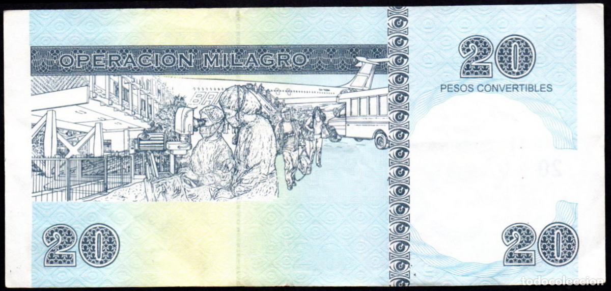 Billetes extranjeros: CUBA - 20 PESOS CONVERTIBLES 2006 - Foto 2