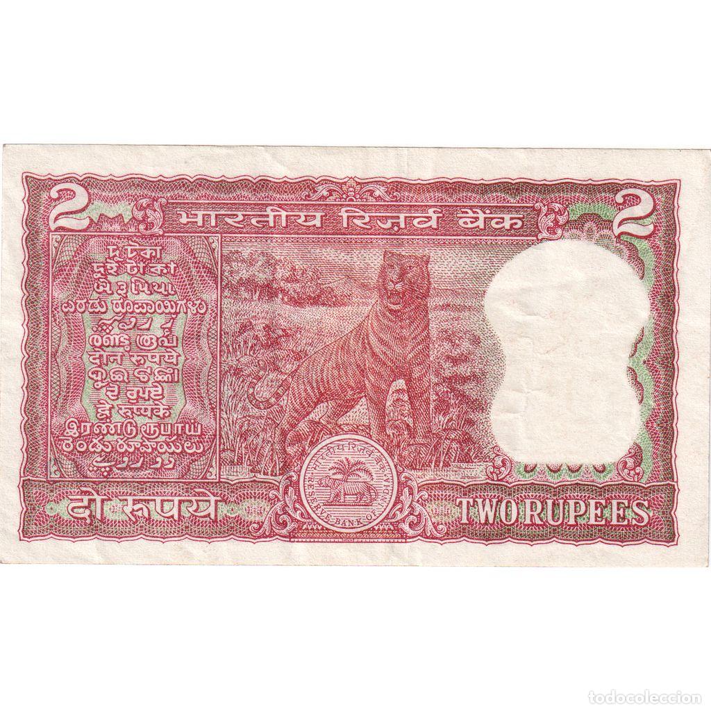 Billetes extranjeros: [#249620] India, 2 Rupees, EBC - Foto 2
