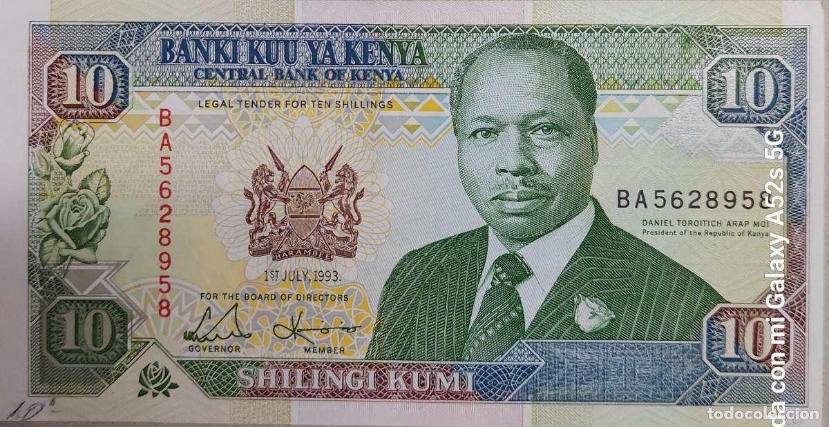 Billetes extranjeros: LOTE DE 2 BILLETES ( KENYA ) SIN CIRCULAR 1993 - Foto 1