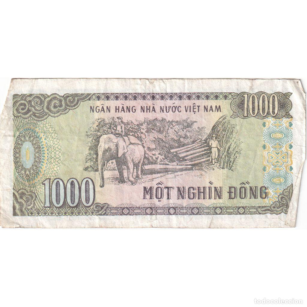 Billetes extranjeros: [#249654] Vietnam, 1000 D&ocirc;ng, BC - Foto 2