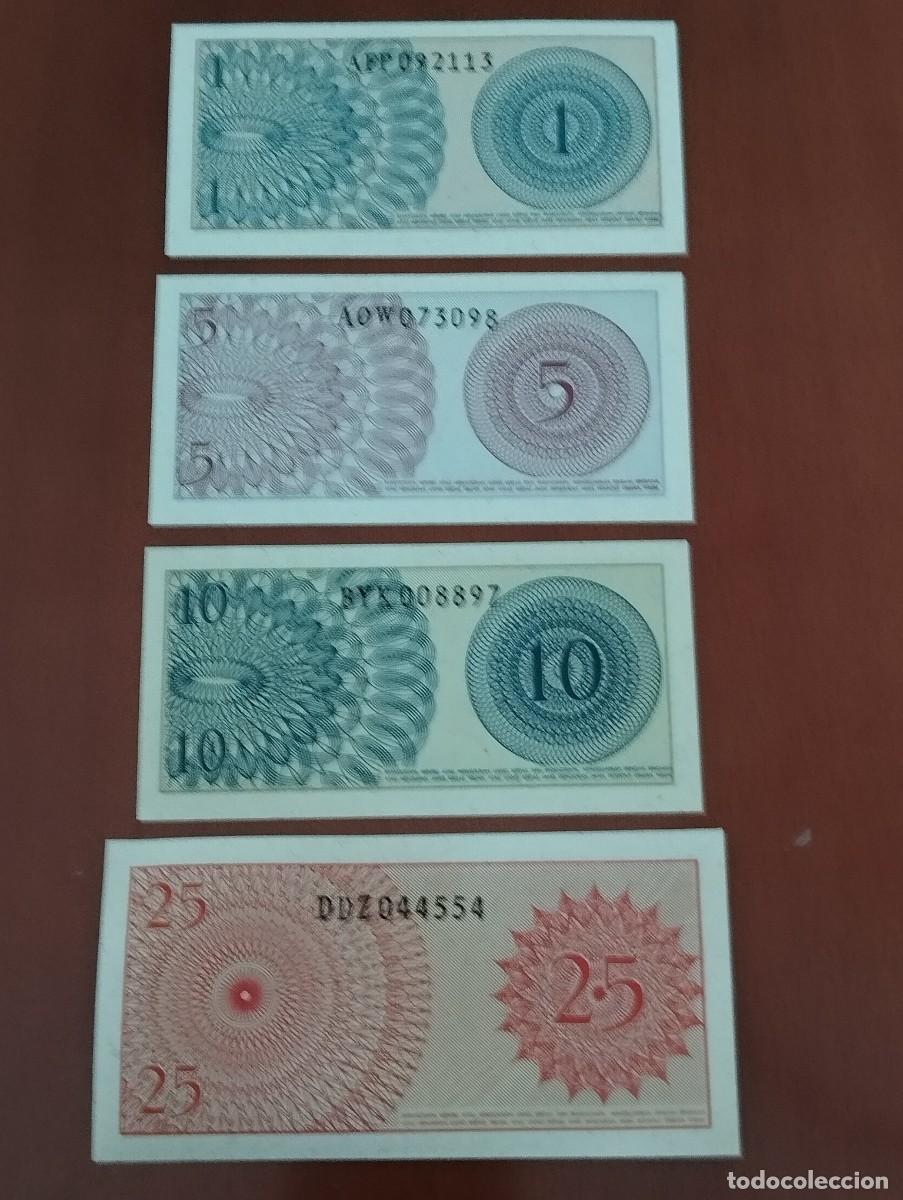 Billetes extranjeros: LOTE BILLETES INDONESIA 1964 - Foto 2