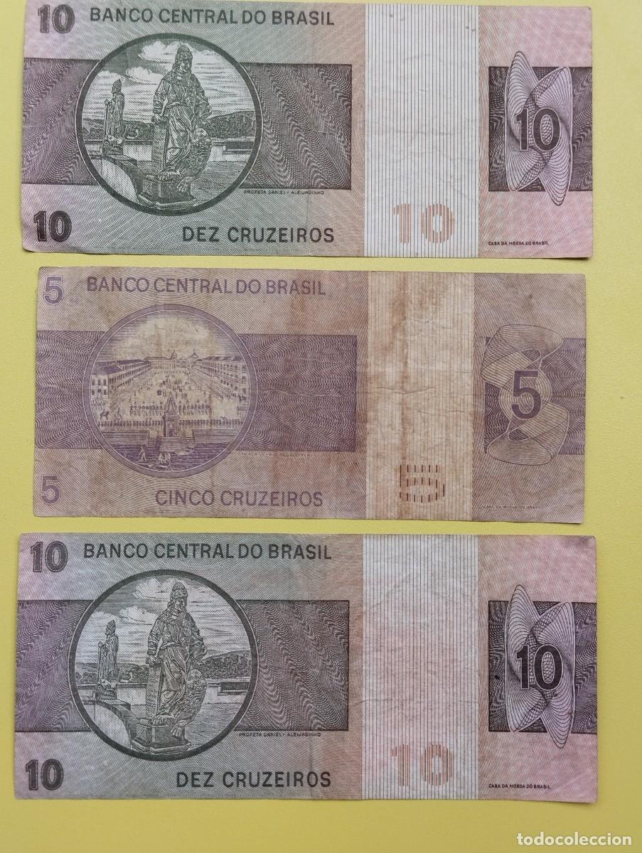 Billetes extranjeros: LOTE BILLETES BRASIL - Foto 2