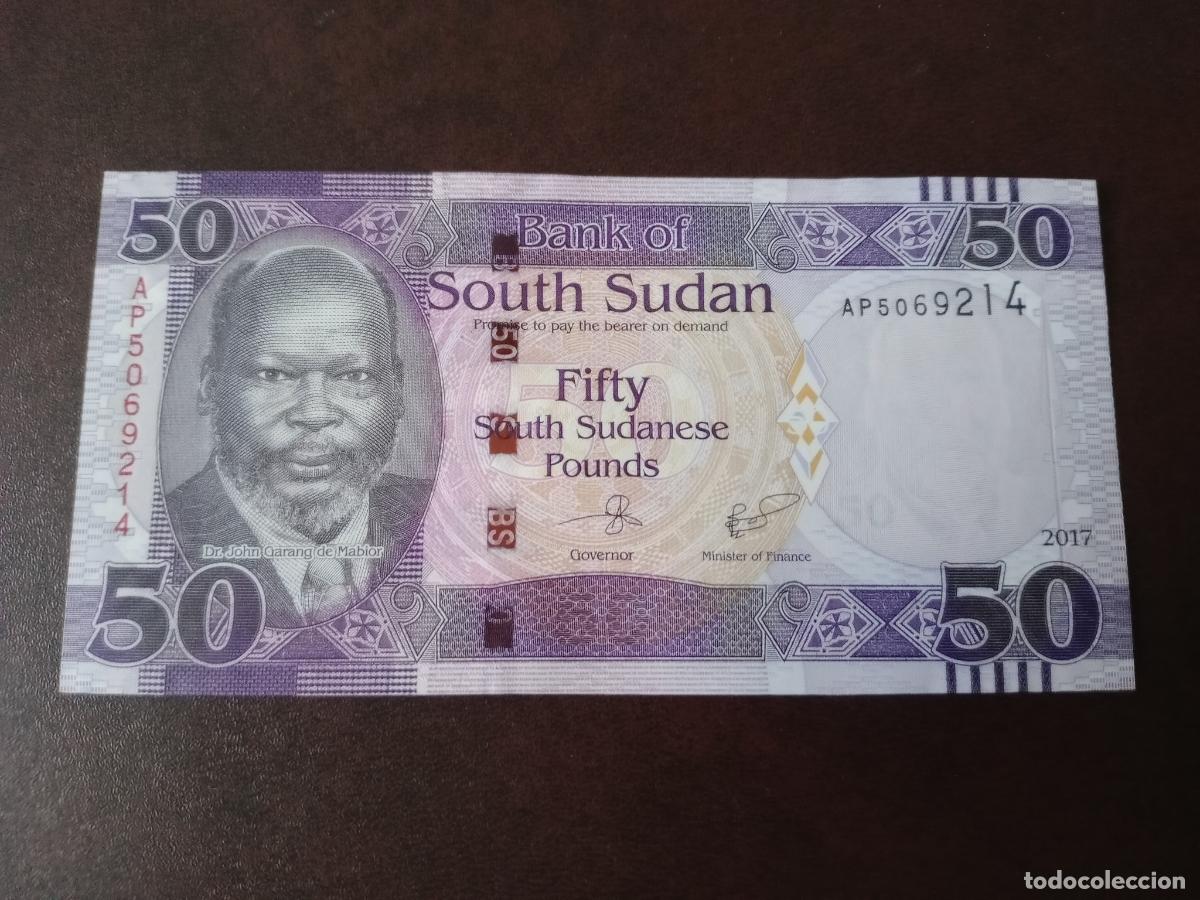 Billetes extranjeros: 50 LIBRAS 2017 SUDAN DEL SUR SC - Foto 1