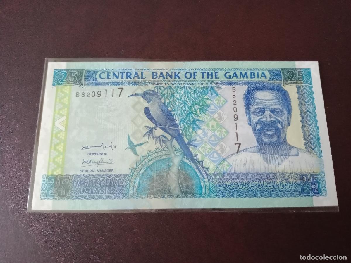 Billetes extranjeros: 25 Dalasis, 2006, Gambia UNC SC - Foto 1