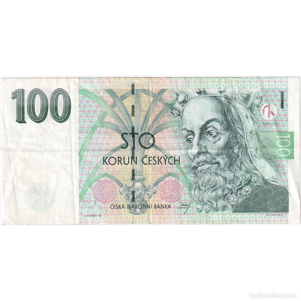 Billetes extranjeros: [#393887] Rep&uacute;blica Checa, 100 Korun, EBC - Foto 1