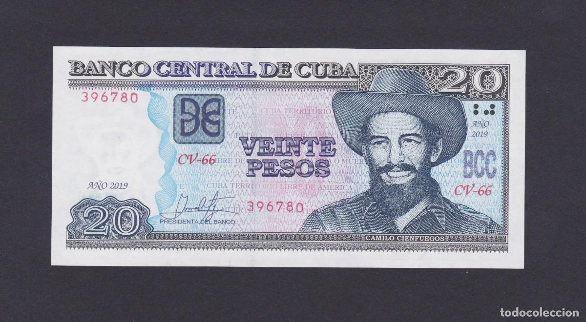 Billetes extranjeros: CUBA 20 PESOS 2019 UNC/SC - Foto 1