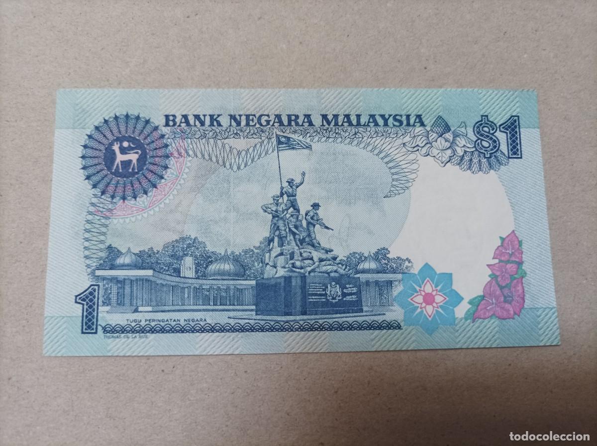 Billetes extranjeros: Billete Malasia, 1 Ringgit, aUNC - Foto 2