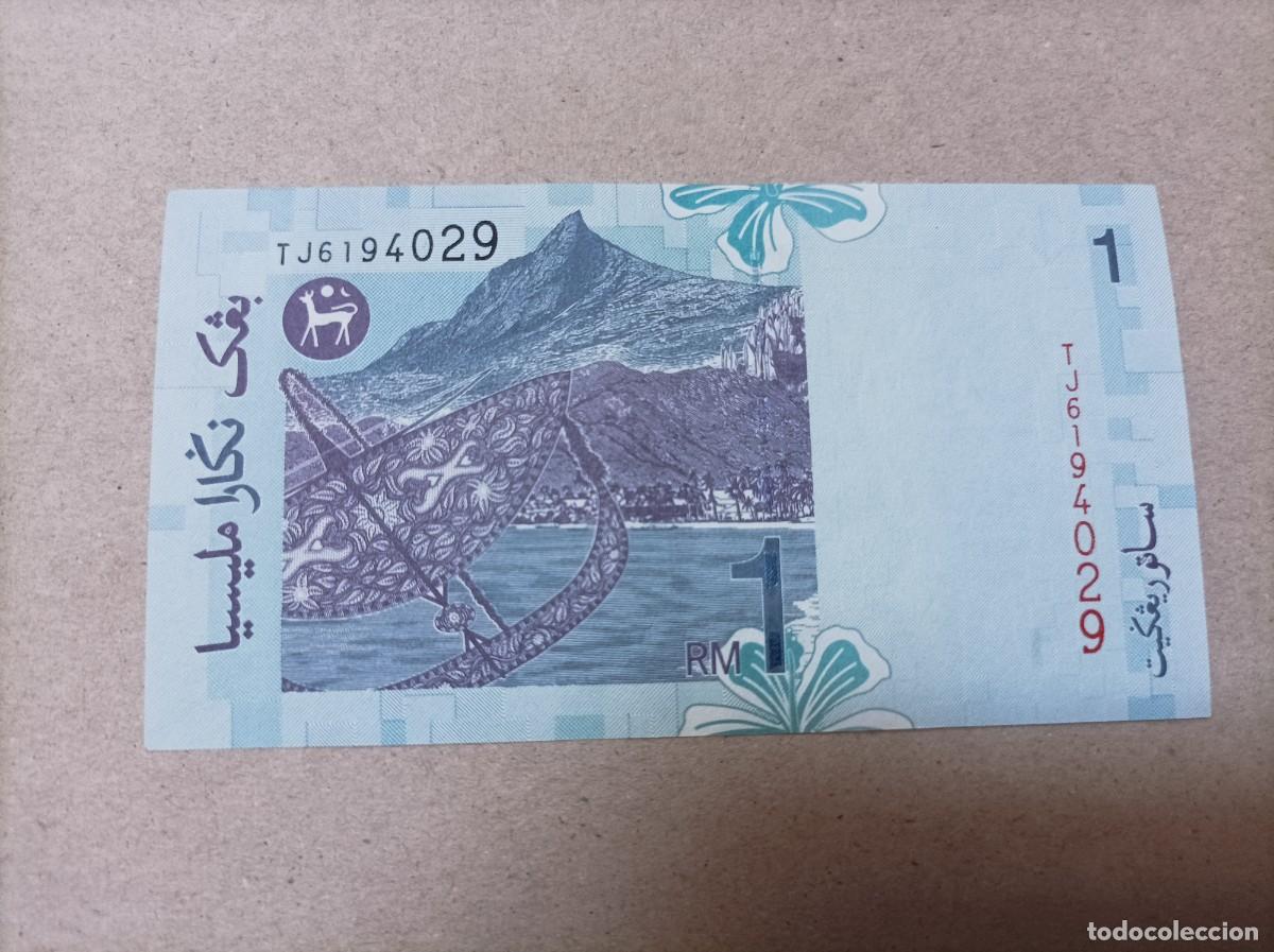 Billetes extranjeros: Billete Malasia, 1 Ringgit, aUNC - Foto 1