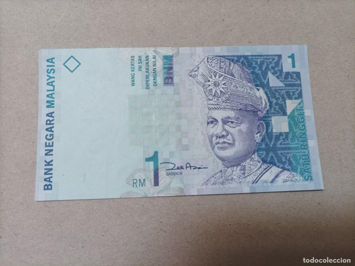 Billetes extranjeros: Billete Malasia, 1 Ringgit, aUNC - Foto 2