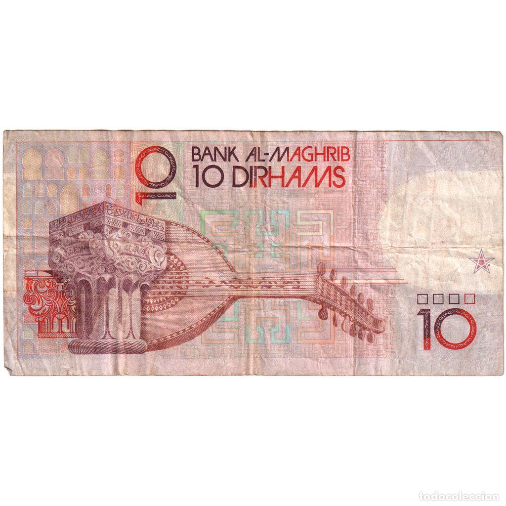 Billetes extranjeros: [#249759] Marruecos, 10 Dirhams, BC+ - Foto 2