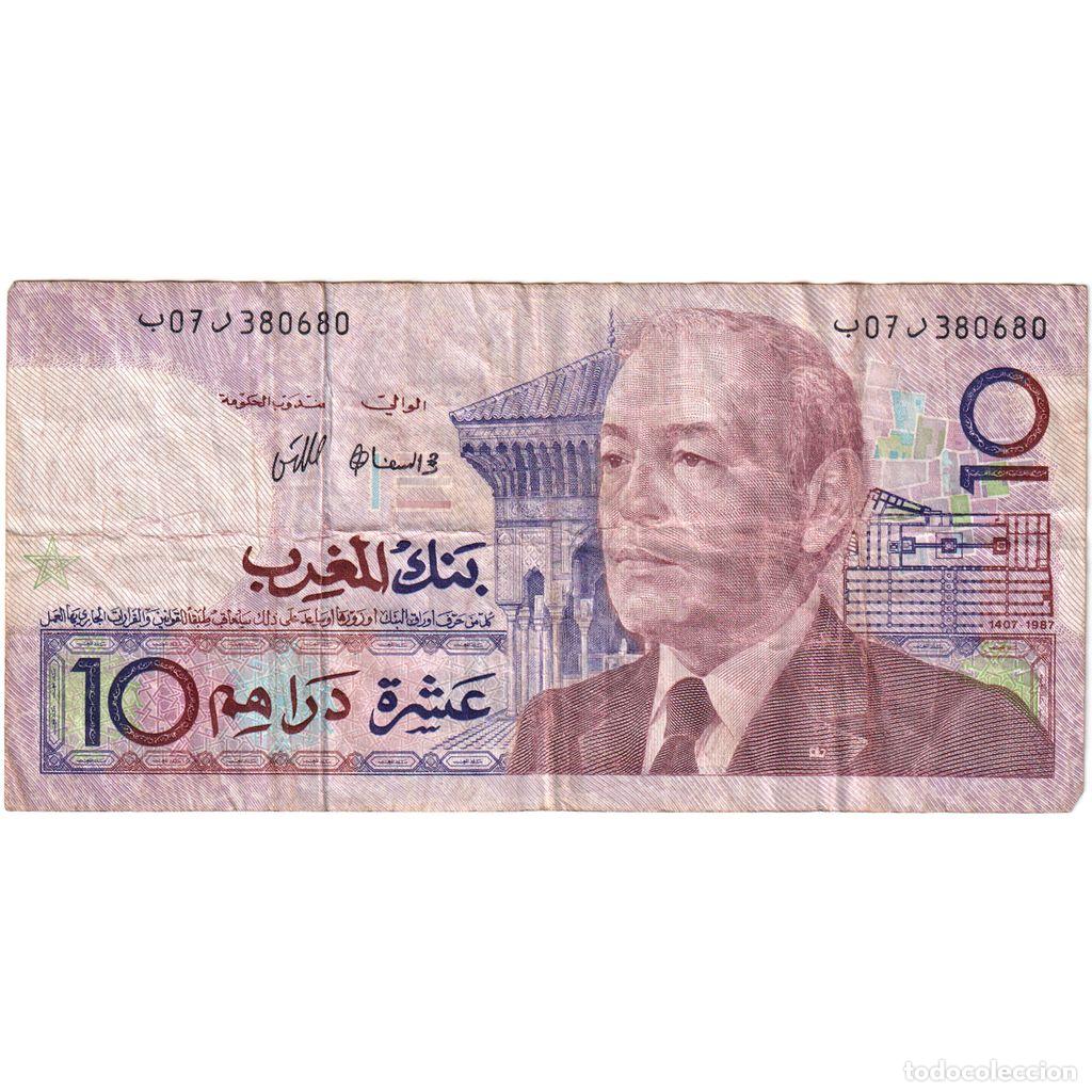 Billetes extranjeros: [#249759] Marruecos, 10 Dirhams, BC+ - Foto 1