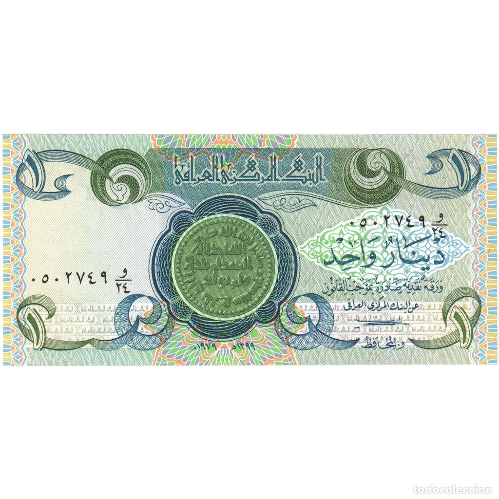 Billetes extranjeros: [#1231095] Iraq, 1 Dinar, UNC - Foto 1