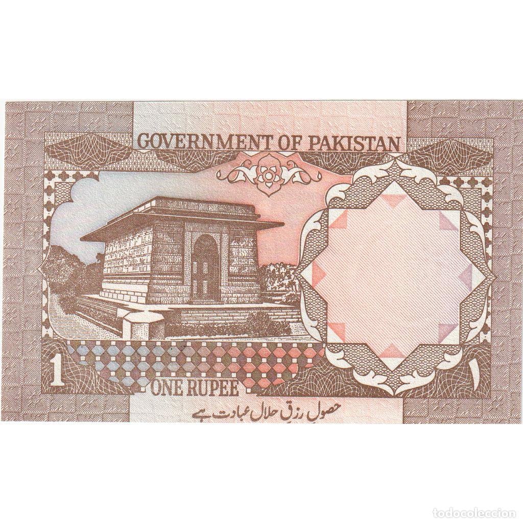 Billetes extranjeros: [#1231102] Pakist&aacute;n, 1 Rupee, UNC - Foto 2