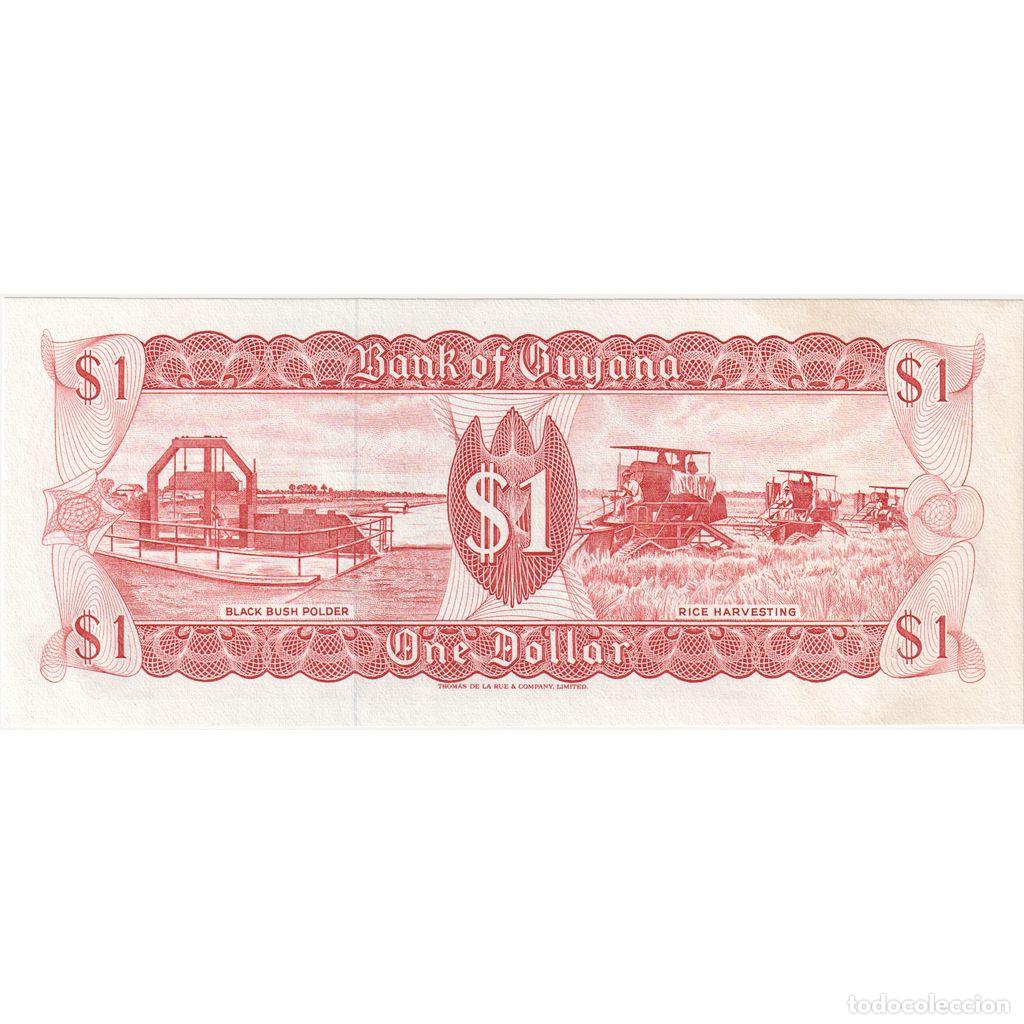 Billetes extranjeros: [#1231159] Guyana, 1 Dollar, UNC - Foto 2
