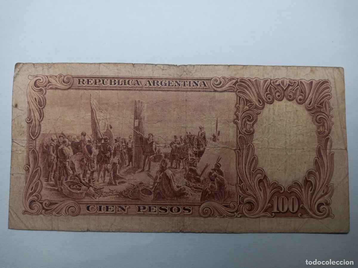 Billetes extranjeros: billete-moneda de 100 pesos, Argentina (A) - Foto 1