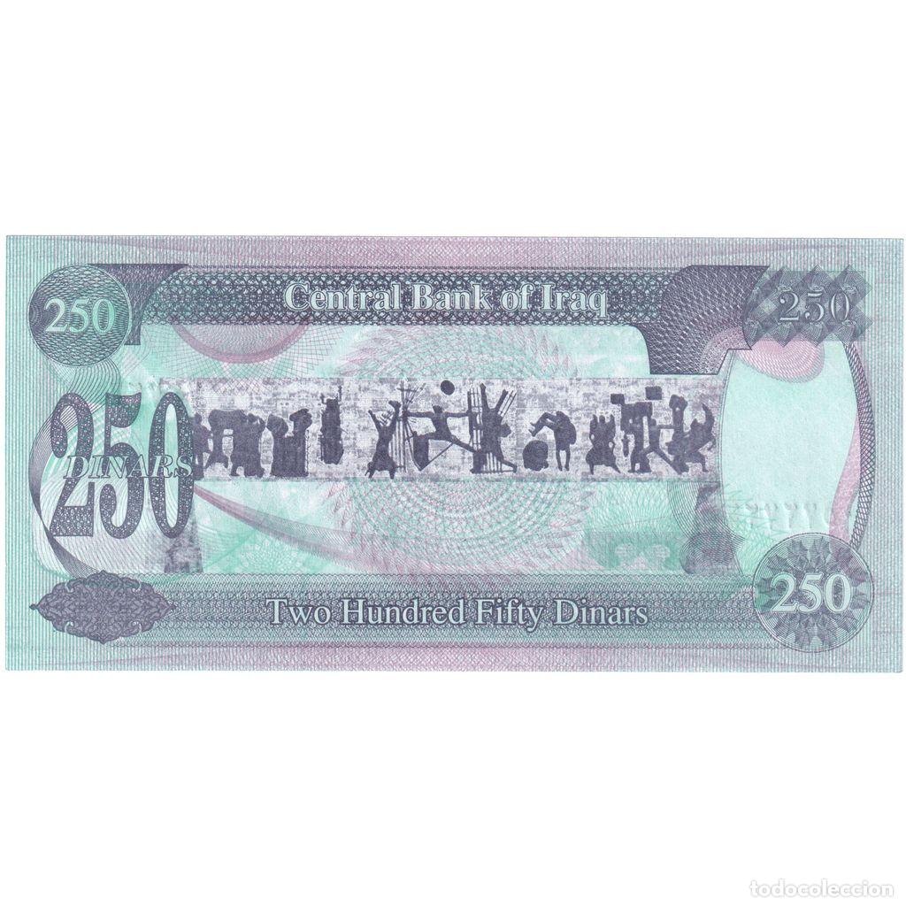 Billetes extranjeros: [#249795] Iraq, 250 Dinars, UNC - Foto 2