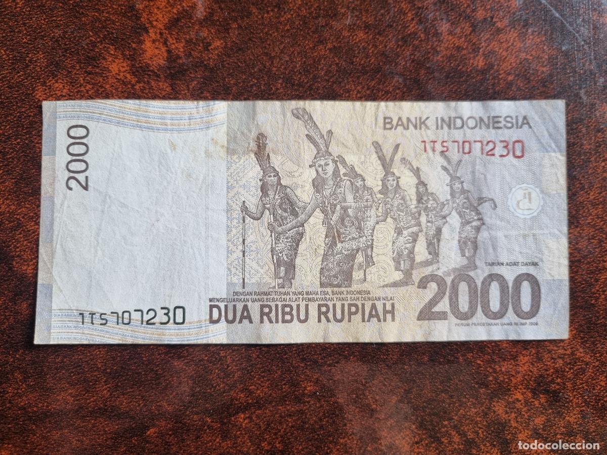 Billetes extranjeros: Indonesia 2000 Rupias 2016 - Foto 2