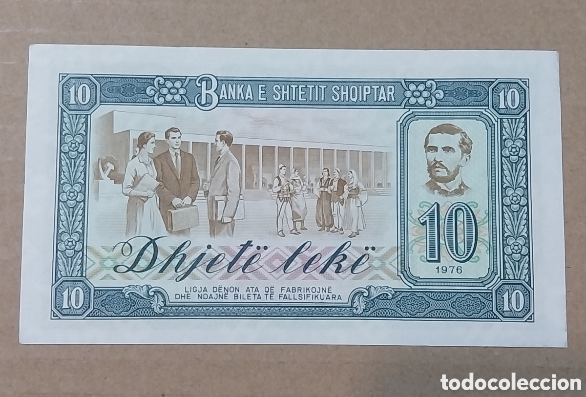 Billetes extranjeros: Billetes albania sin circular - Foto 2