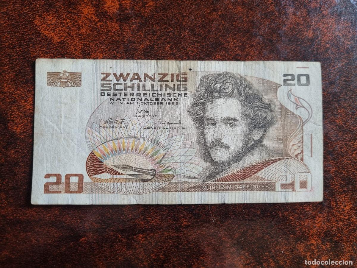 Billetes extranjeros: Austria 20 Schilling 1986 - Foto 1