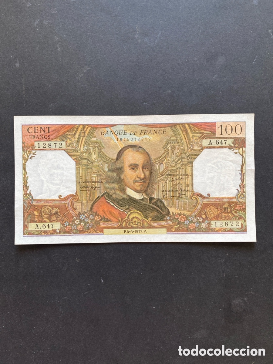 Billetes extranjeros: Billete de Francia 100 cent - Foto 1