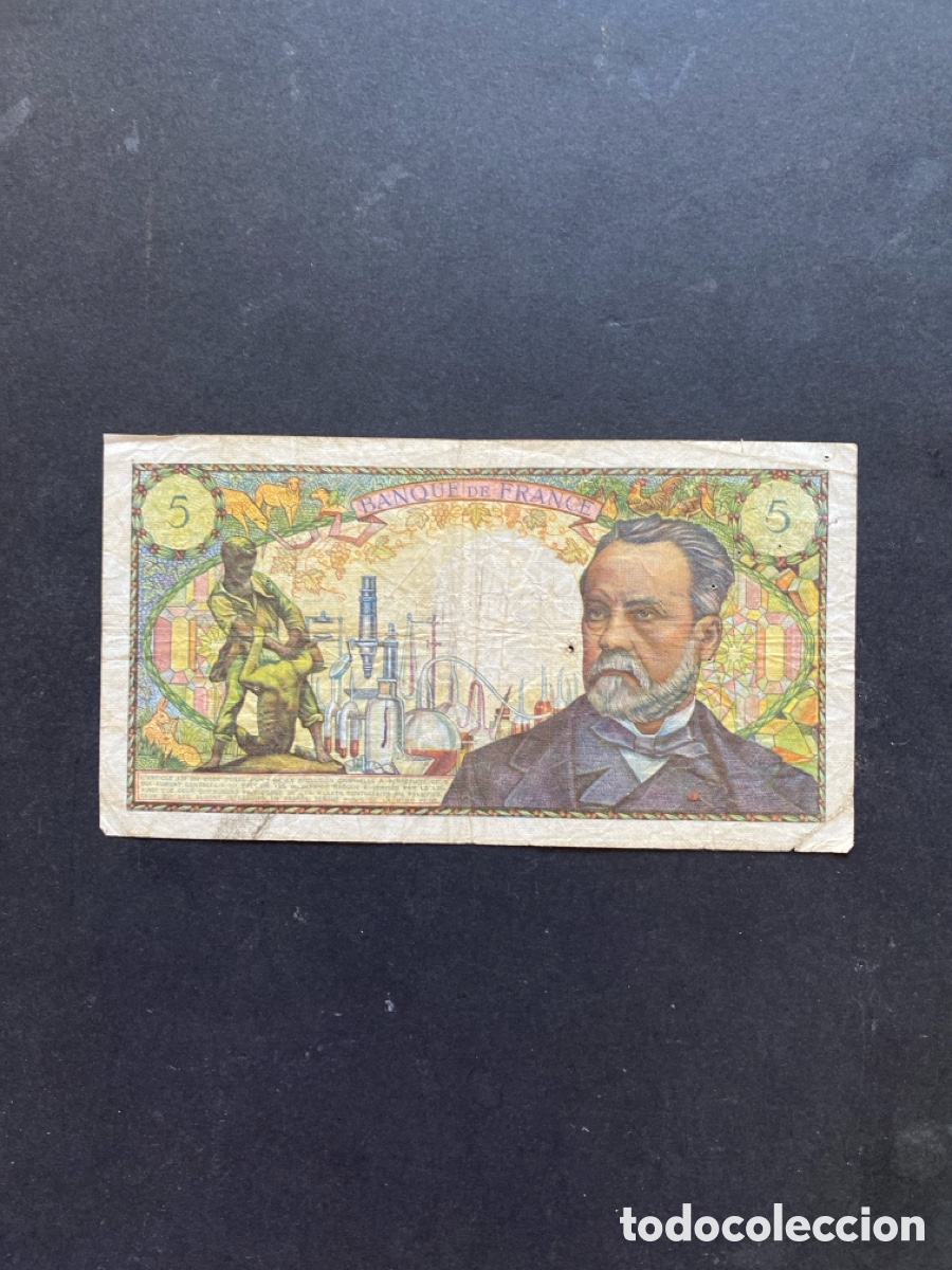 Billetes extranjeros: Billete de Francia 5 cent - Foto 2