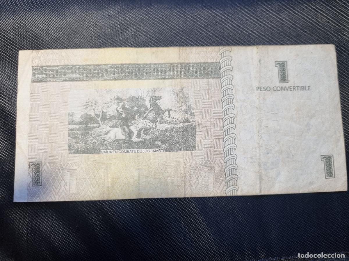 Billetes extranjeros: CUBA, 1 PESO CONVERTIBLE, 2013 - Foto 2