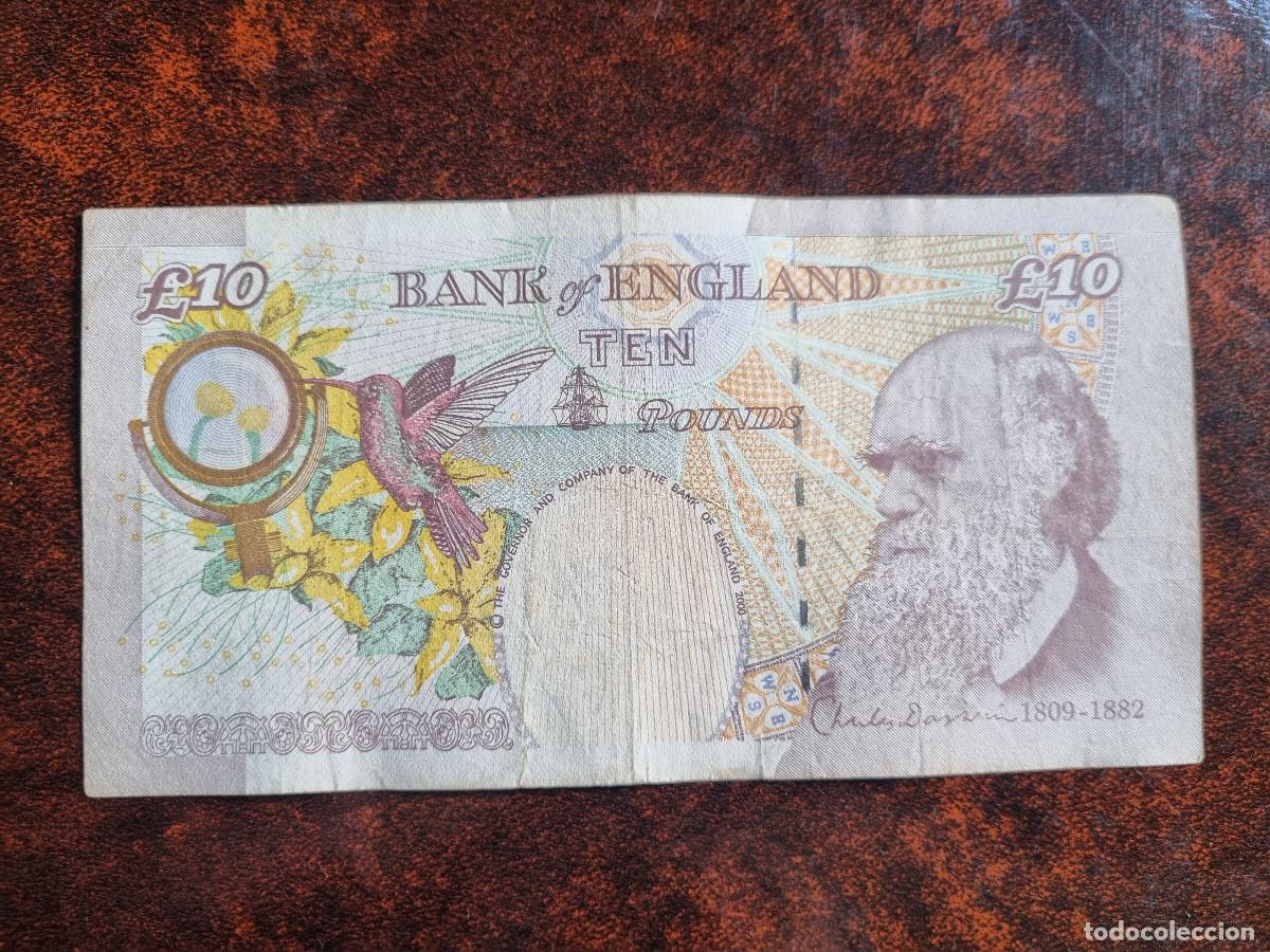 Billetes extranjeros: BILLETE 10 LIBRAS INGLATERRA - Foto 2