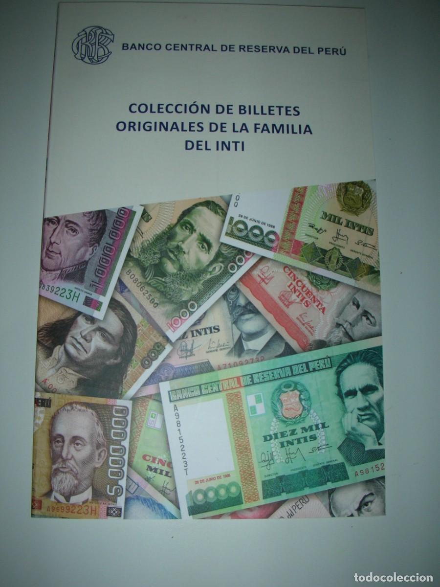Billetes extranjeros: COLECCION DE BILLETES DE PERU - Foto 1