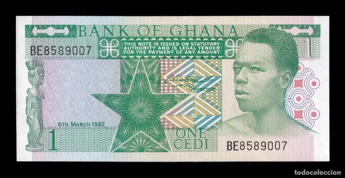 Billetes extranjeros: Ghana 1 Cedi 1982 Pick 17b Sc Unc - Foto 1