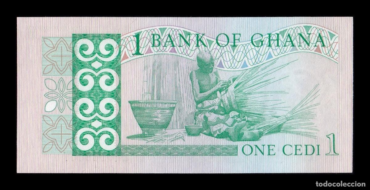 Billetes extranjeros: Ghana 1 Cedi 1982 Pick 17b Sc Unc - Foto 2