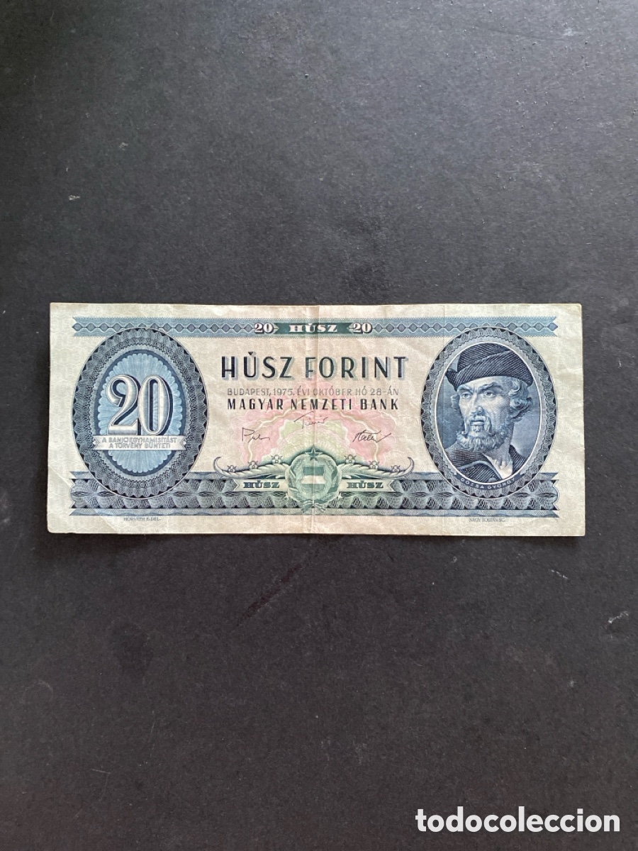 Billetes extranjeros: Billete de Hungria 20 forint - Foto 1