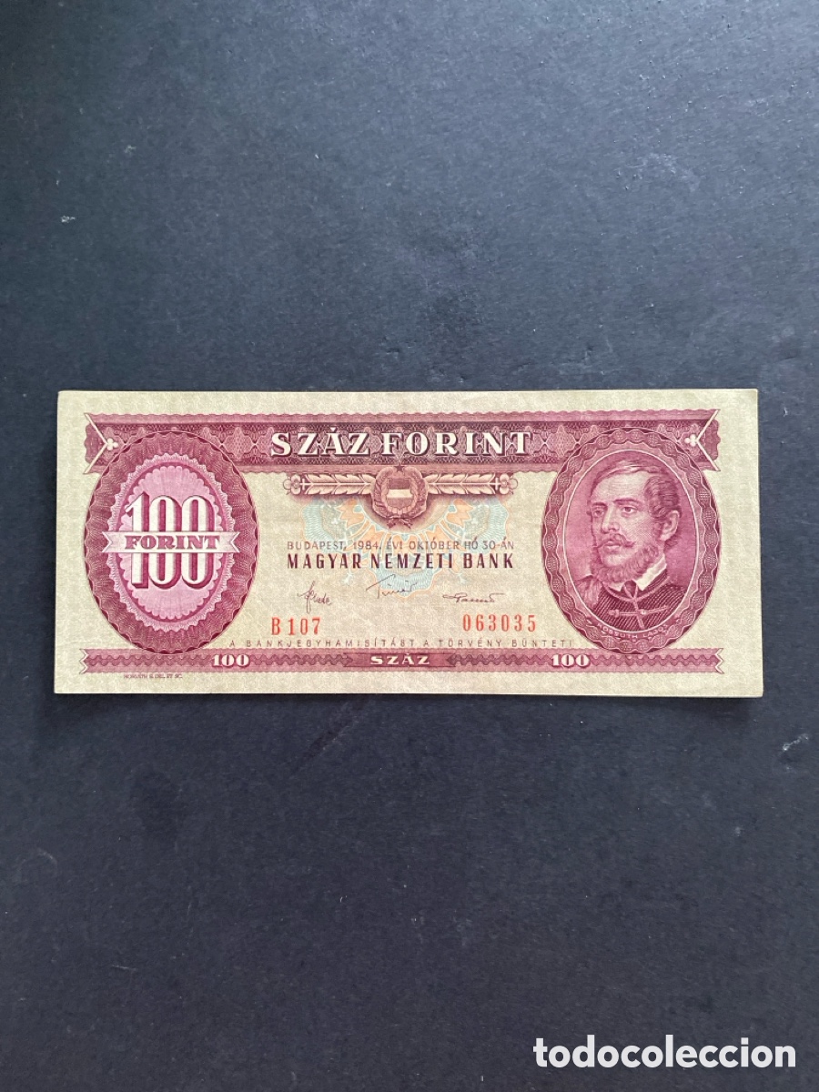 Billetes extranjeros: Billete de Hungria 100 forint - Foto 1