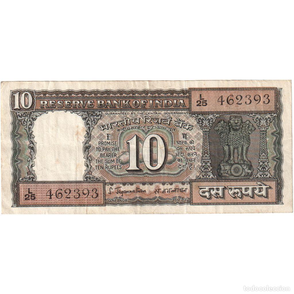 Billetes extranjeros: [#197047] India, 10 Rupees, BC - Foto 1
