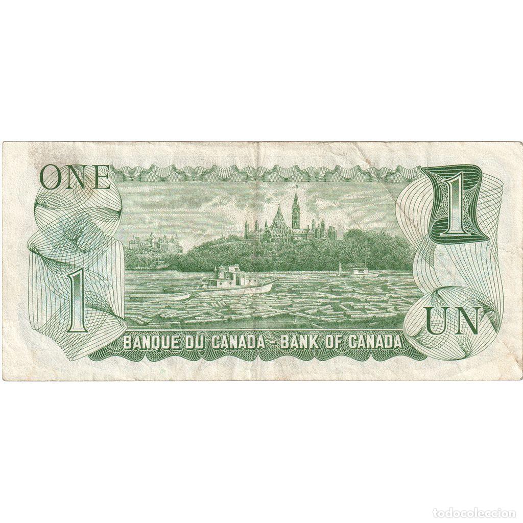 Billetes extranjeros: [#197052] Canad&aacute;, 1 Dollar, BC - Foto 2