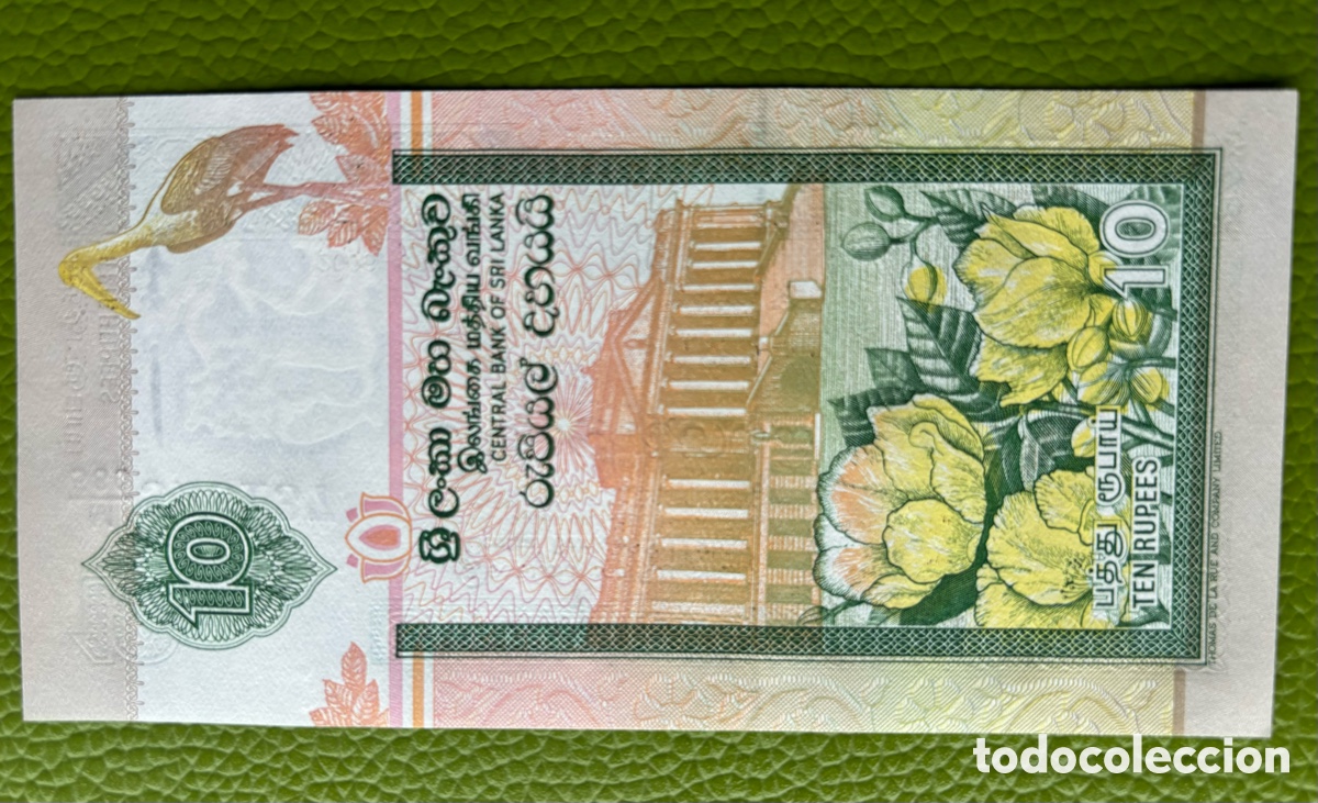 Billetes extranjeros: SRI LANKA. 10 RUPIAS. (2006) - Foto 2