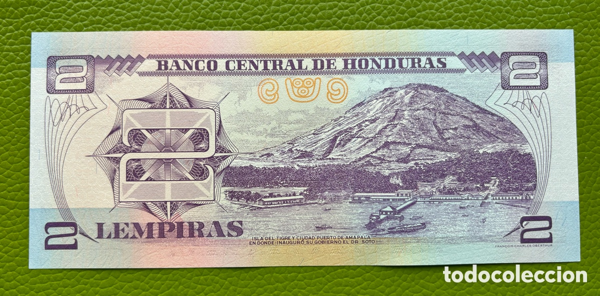 Billetes extranjeros: HONDURAS. DOS LEMPIRAS. (2004) - Foto 2