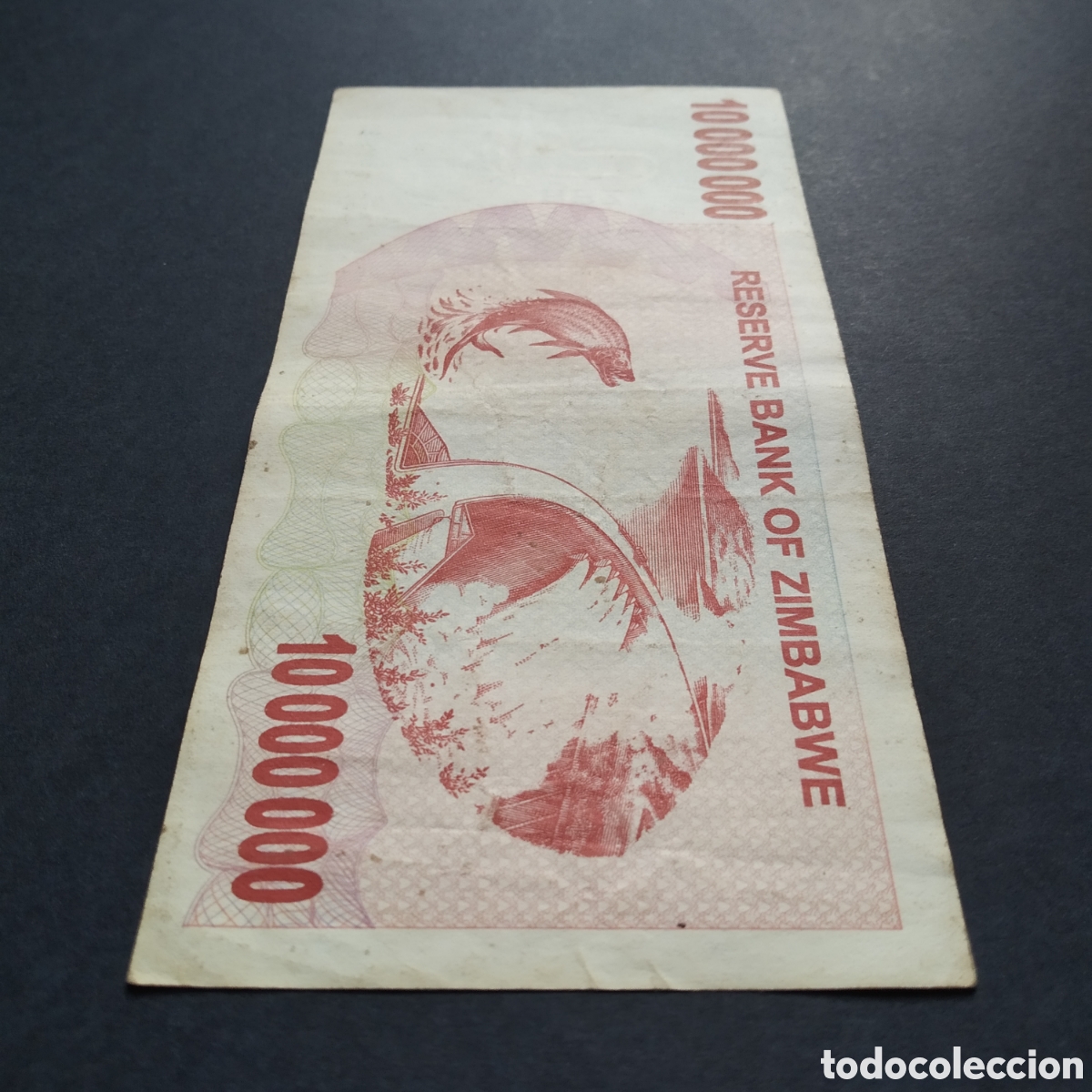 Billetes extranjeros: BILLETE - ZIMBABWE 10000000 DOLLARS 2008 - Foto 5