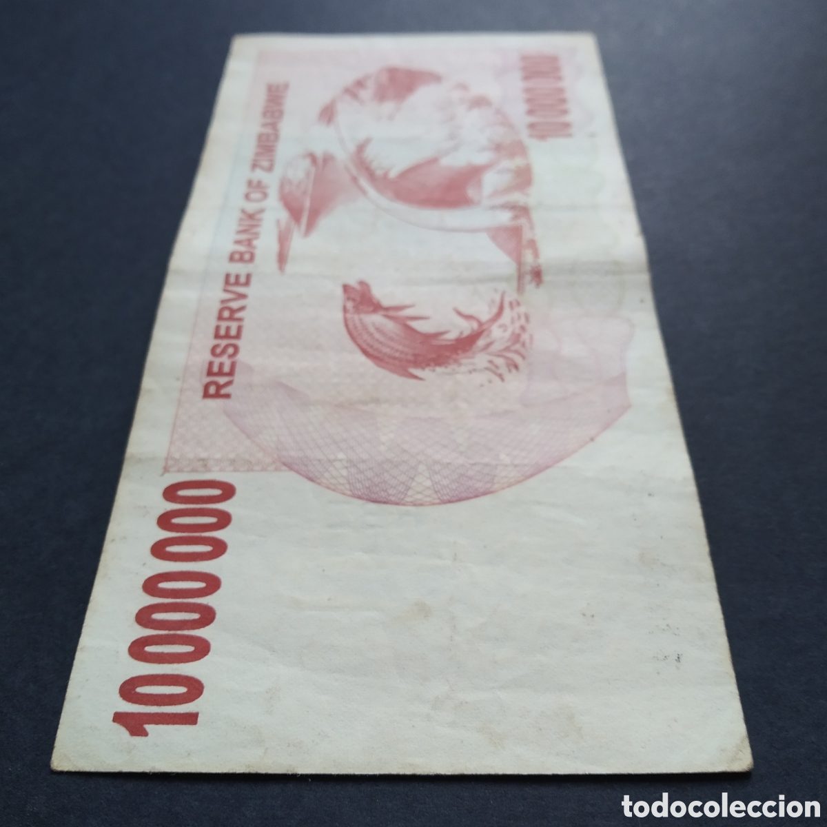Billetes extranjeros: BILLETE - ZIMBABWE 10000000 DOLLARS 2008 - Foto 6