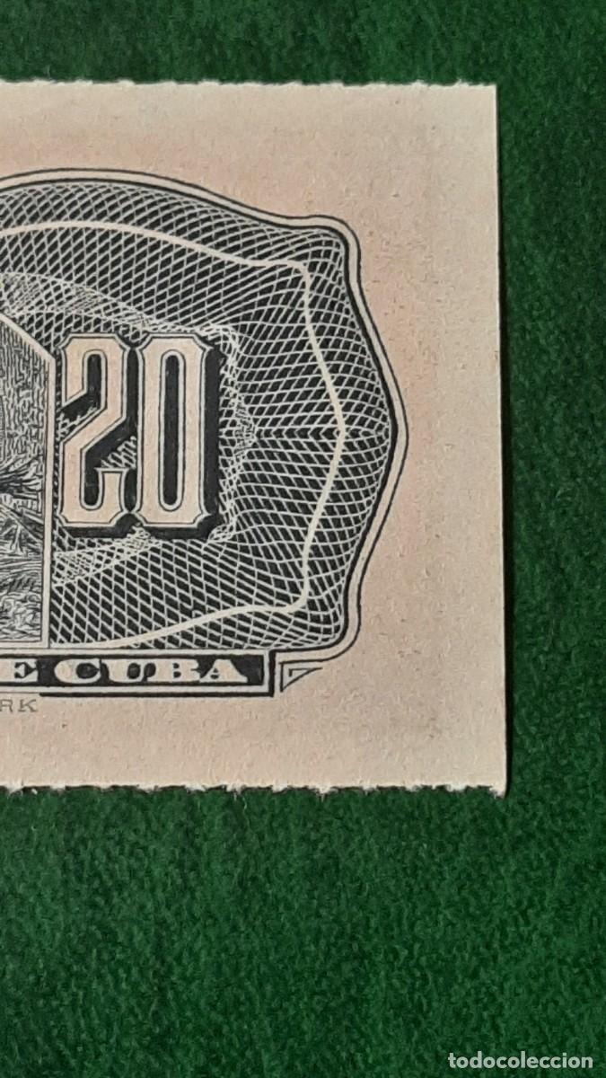 Billetes extranjeros: Billete de 20 centavos; CUBA. - Foto 8