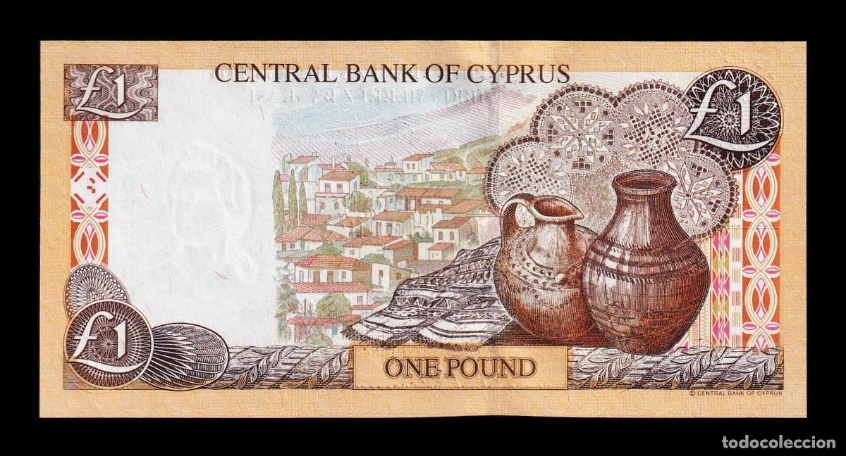 Billetes extranjeros: Chipre 1 Lira 1998 Pick 60b Sc Unc - Foto 2