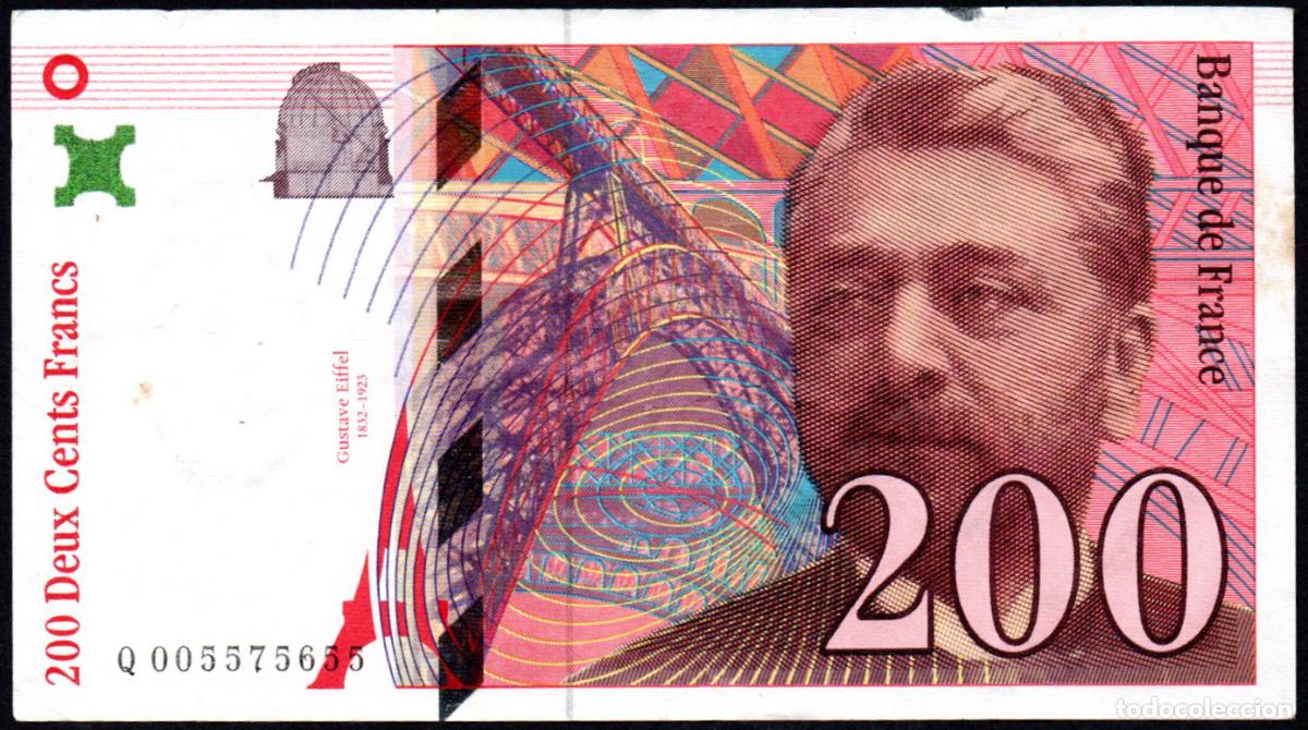 Billetes extranjeros: FRANCIA - 200 FRANCOS 1996 - Foto 1