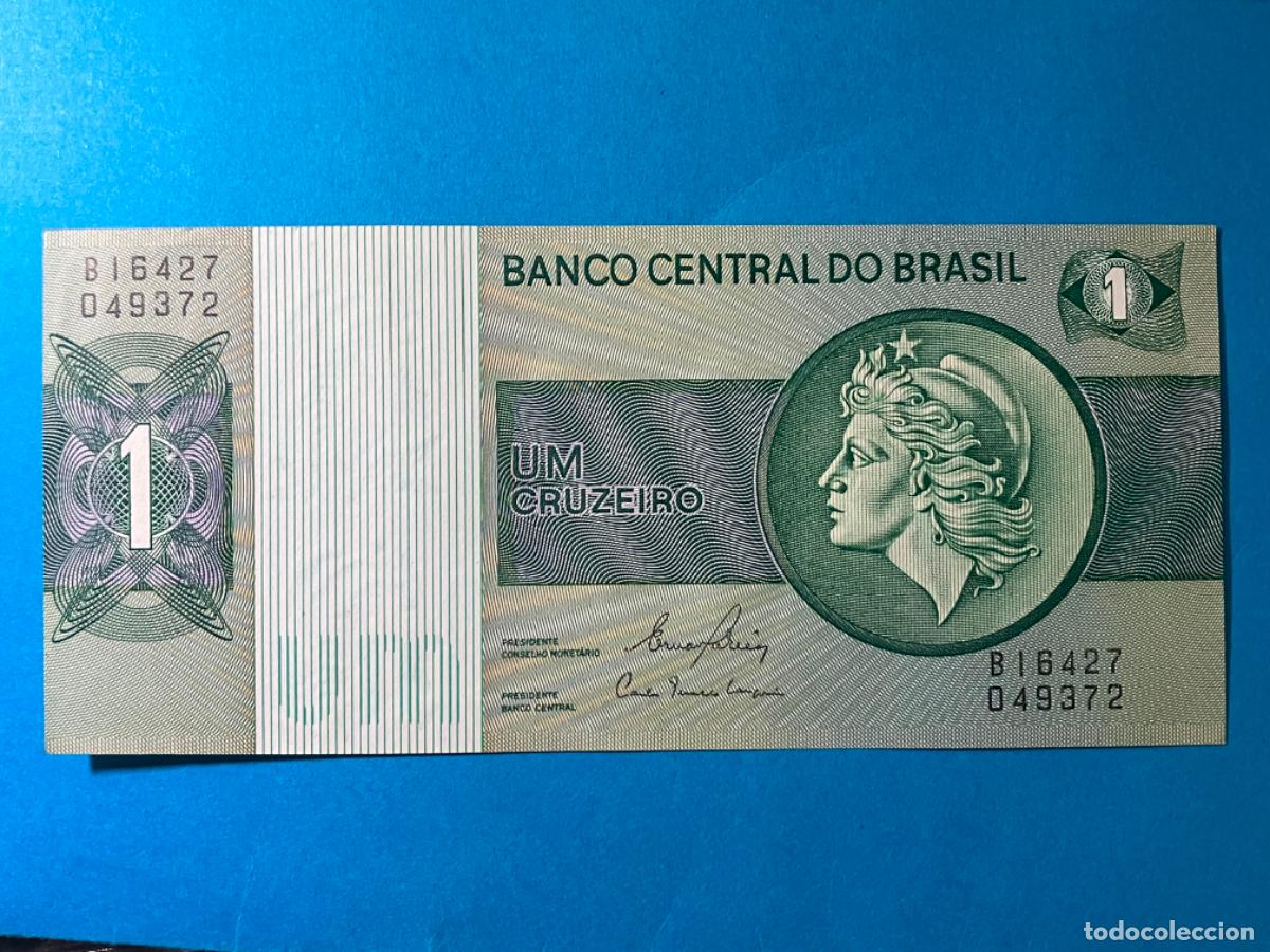 Billetes extranjeros: Brasil - Billete 1 cruzeiro - sin circular