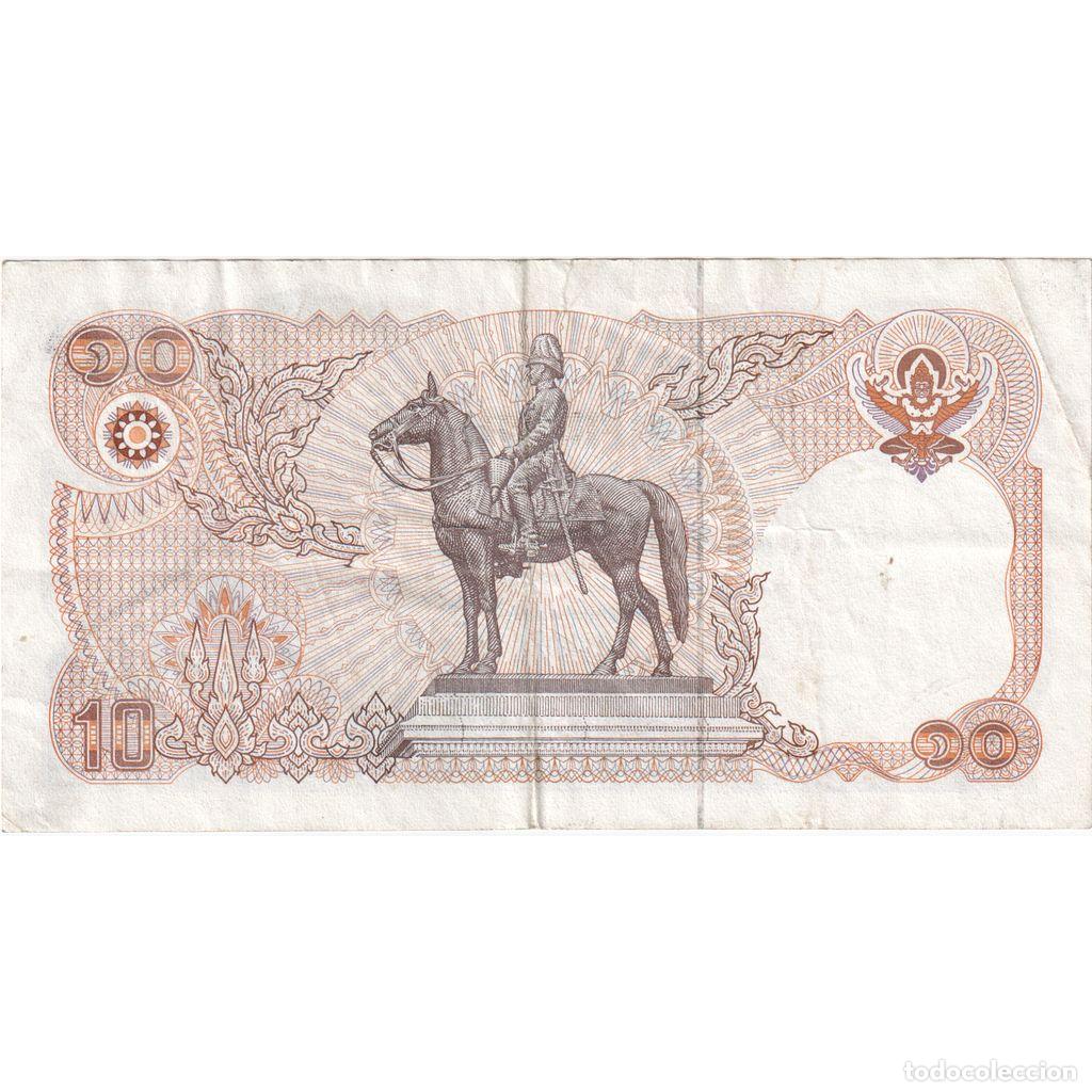 Billetes extranjeros: [#1231377] Tailandia, 10 Baht, MBC - Foto 2