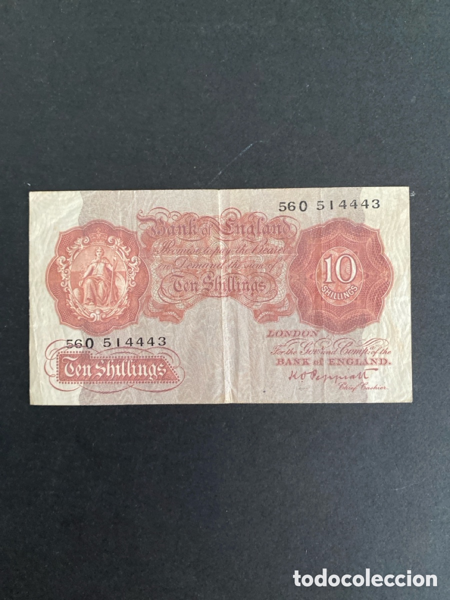 Billetes extranjeros: Billete de Inglaterra - Foto 1