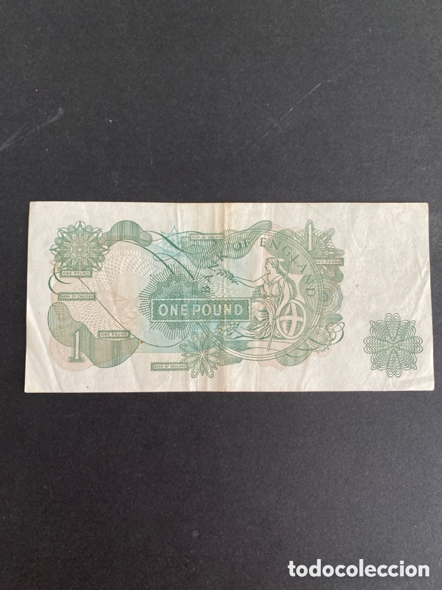 Billetes extranjeros: Billete de Inglaterra - Foto 2