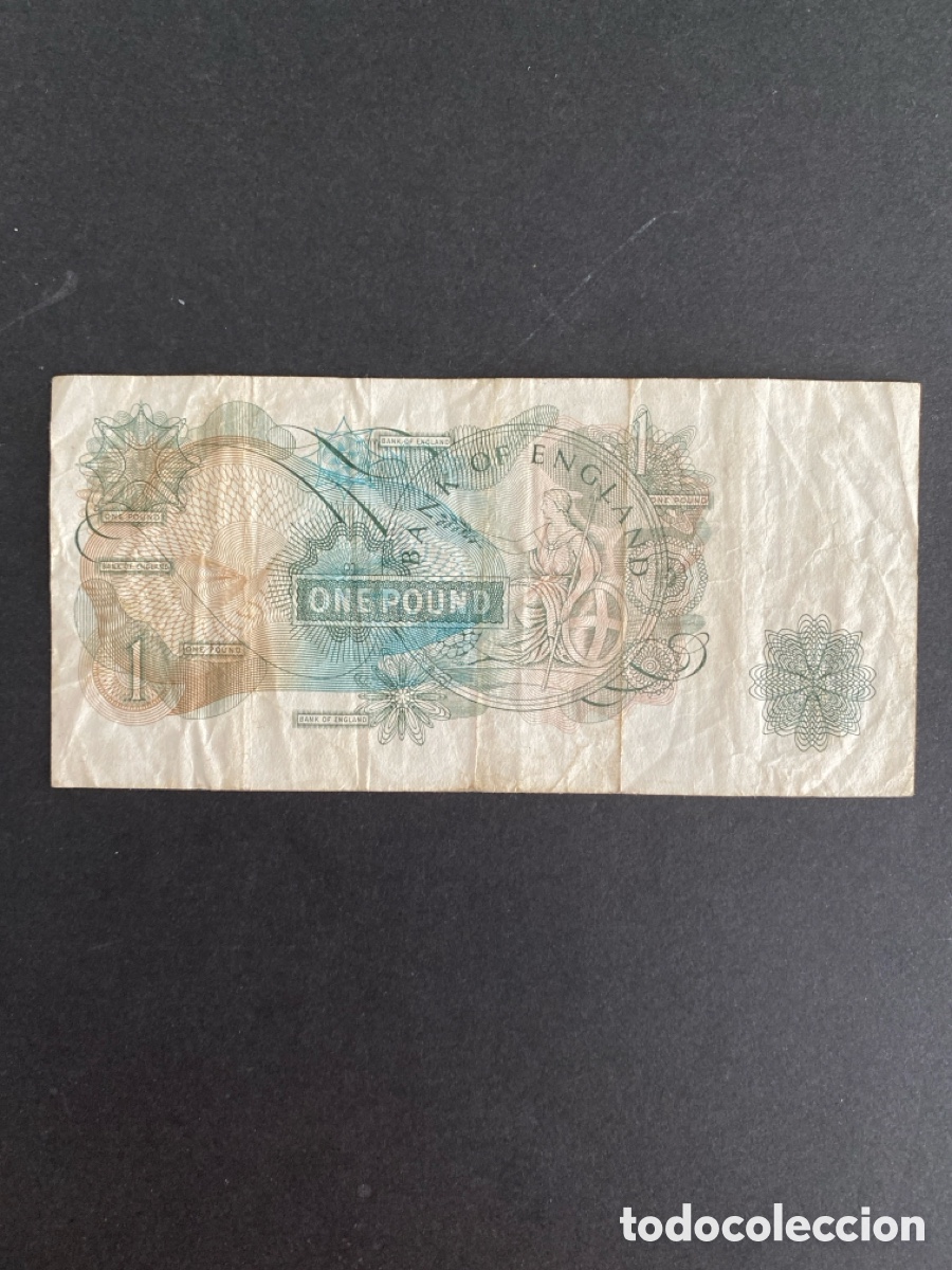 Billetes extranjeros: Billete de Inglaterra - Foto 2